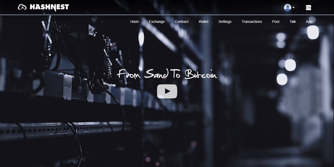 HashNest - Best Bitcoin Mining Platform